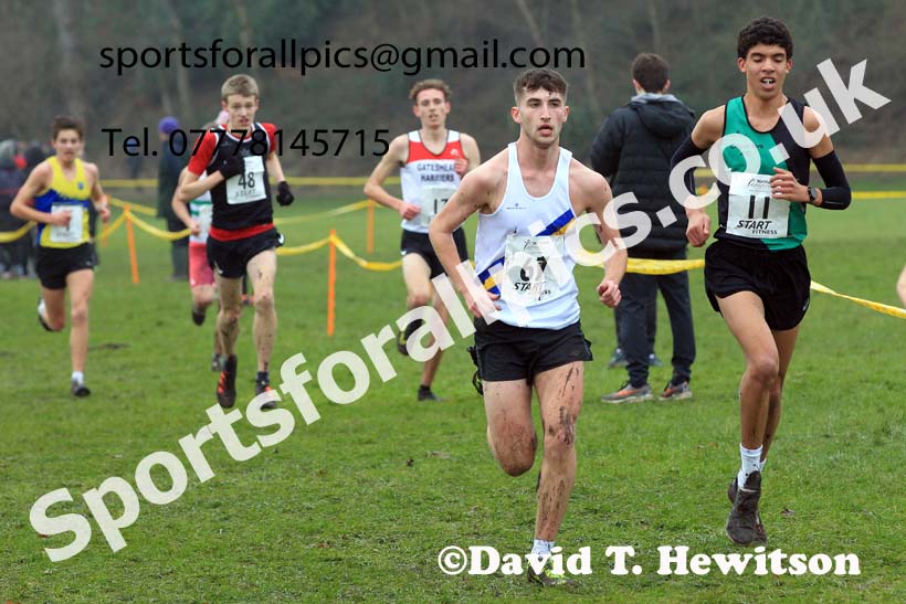 Junior Mens 2023 Northern Cross Country Champs., Witton Park, Blackburn. Photo: David T. Hewitson/Sports for All Pics
